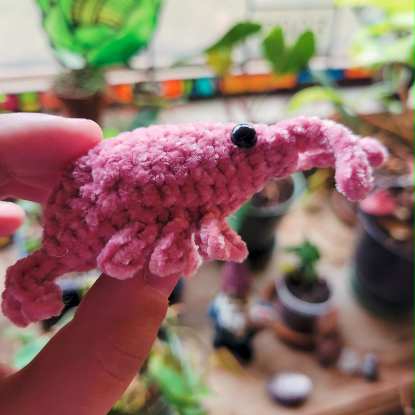 Crocheted Shrimp
