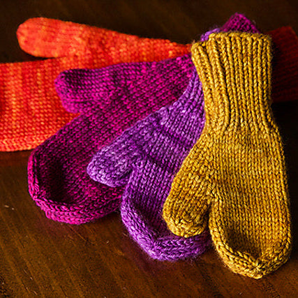 Knitting Basic Mittens