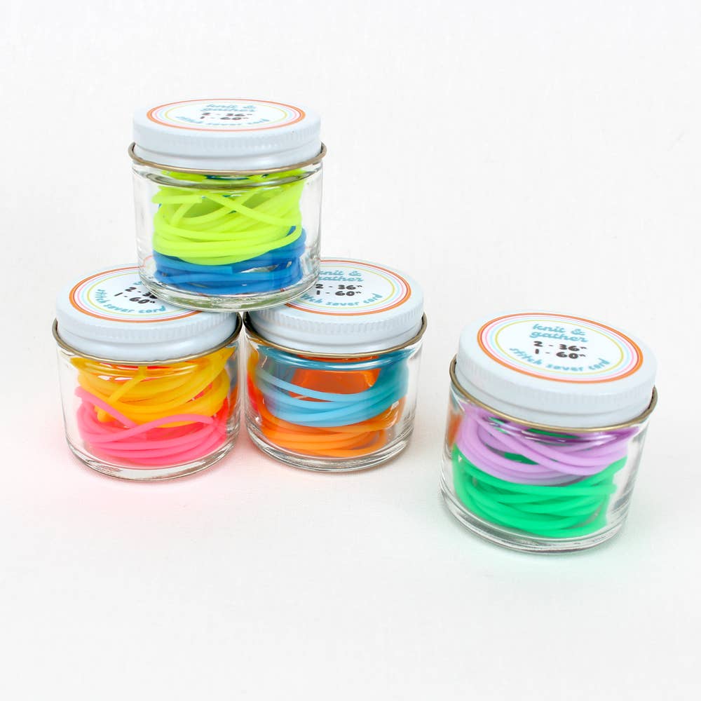 Knitting Stitch Saver Cords
