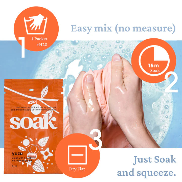 Soak Laundry Soap Mini Testers