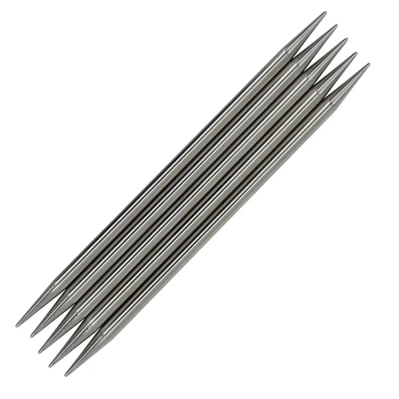 Sharp Steel Double Pointed Needles – Moki Stitches