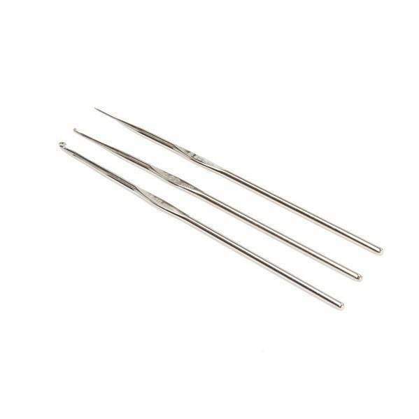 Nickel-Plated Steel Crochet Hooks