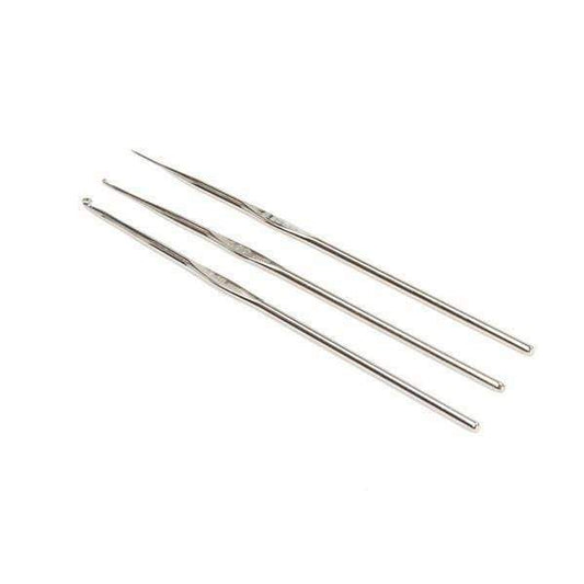 Nickel-Plated Steel Crochet Hooks